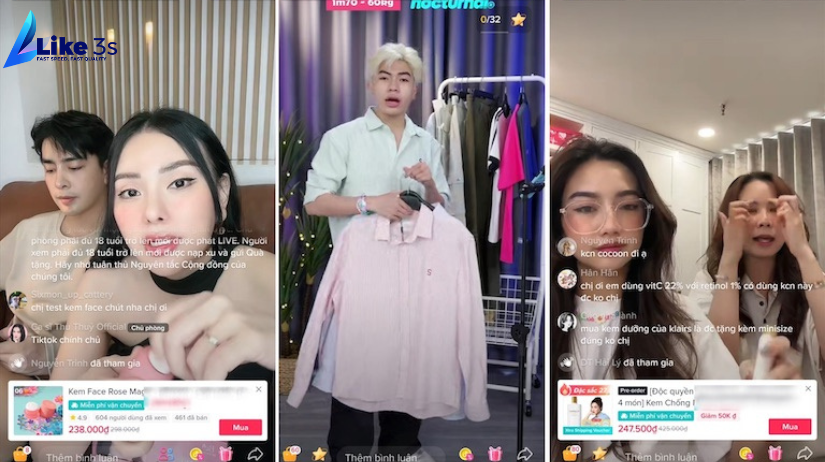 Tiktok shop với Shoppertainment